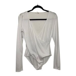 Wilfred Classic White Long Sleeve Bodysuit